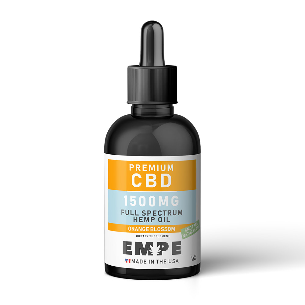 Cbd Full Spectrum Oil Tincture Orange Blossom Empe Usa